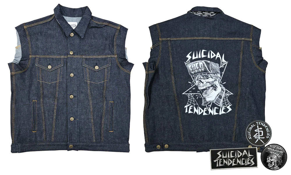 VSL SxT Cyco Denim Vest - Image 2
